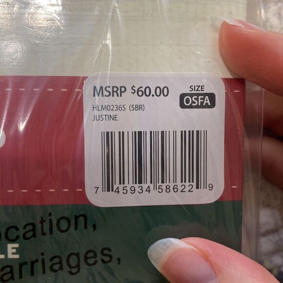 Woolrich plaid cozy blanket wrap with fringe trim - Picture 5 of 8